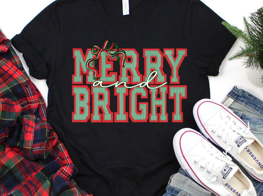 Merry and Bright -DTF&UV