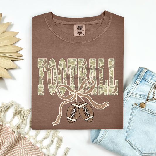 Camo football -DTF&UV