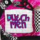 Pink Leopard Neon Mascots (dropdown)-DTF&UV