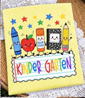 School Supply Grades -Kindergarten-DTF&UV
