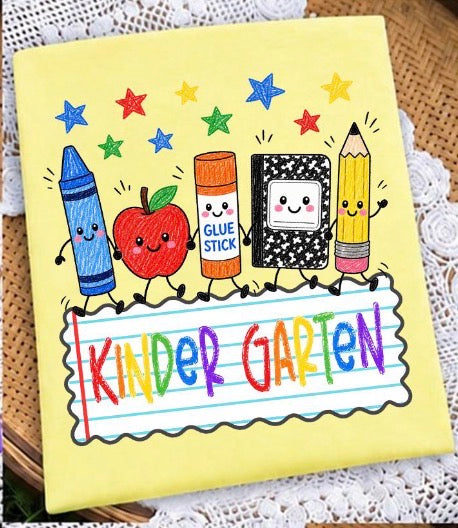 School Supply Grades 9” (ALL GRADES in DROPDOWN) - DTF DEAL