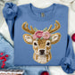 French knot Reindeer -DTF&UV