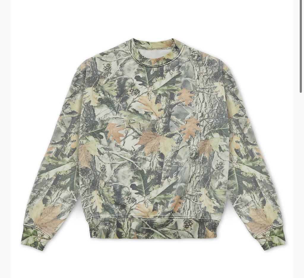 Camo Crewneck Preorder Closes 10/16