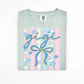Stripes Floral Title Gigi -DTF&UV