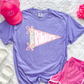 Preppy Floral Mascot Pennant(Dropdown)-DTF&UV