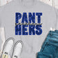 Panthers blue sequin-DTF