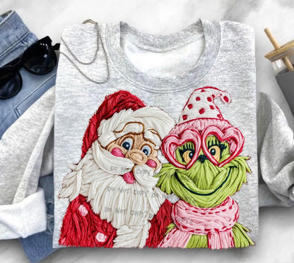 Santa and Friend -DTF&UV