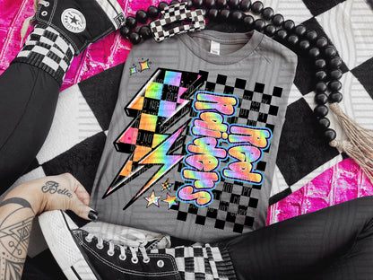 Neon Side Bolt Mascots (Dropdown)- DTF&UV