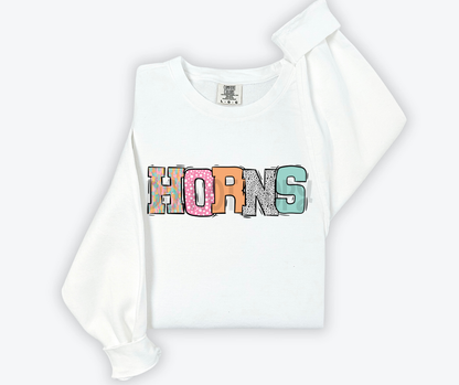 Pastel Stroke Varsity Mascots (ALL Mascots in this listing Dropdown)-DTF
