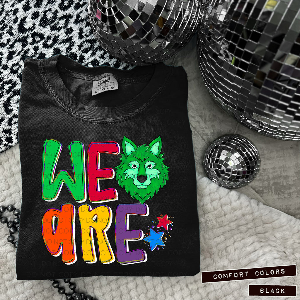 WE ARE MASCOT Heads(dropdown)-DTF