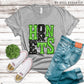 Hornets Green and Black - DTF