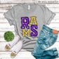 Rams Purple and Gold - DTF