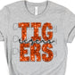Tigers orange sequin tigers-DTF