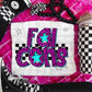 Pink Leopard Neon Mascots (dropdown)-DTF&UV