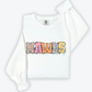 Pastel Stroke Varsity Mascots (ALL Mascots in this listing Dropdown)-DTF