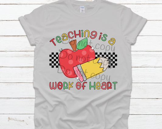 Teaching is a work of heart-DTF