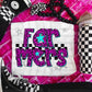 Pink Leopard Neon Mascots (dropdown)-DTF&UV