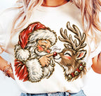 Santa & Rudolph Boop- DTF