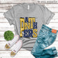 Panthers Navy and Gold - DTF