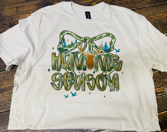 Hunting season camo bow- DTF&UV