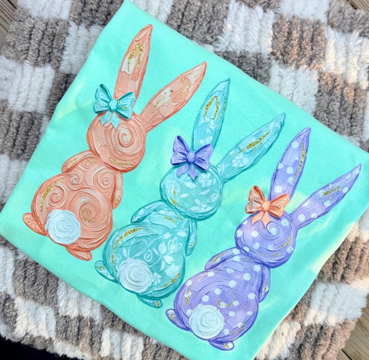 Pastel bunnies-DTF&UV