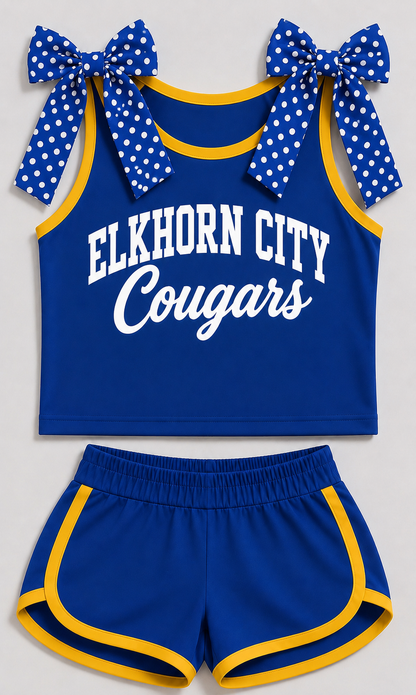 ABI Custom Bow Shirt and Shorts Set  -Pre Order