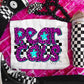 Pink Leopard Neon Mascots (dropdown)-DTF&UV