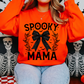 Spooky Mama Lace bow-DTF