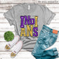 Indians Purple and Gold - DTF