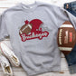 Buckeyes stars sequin football-DTF