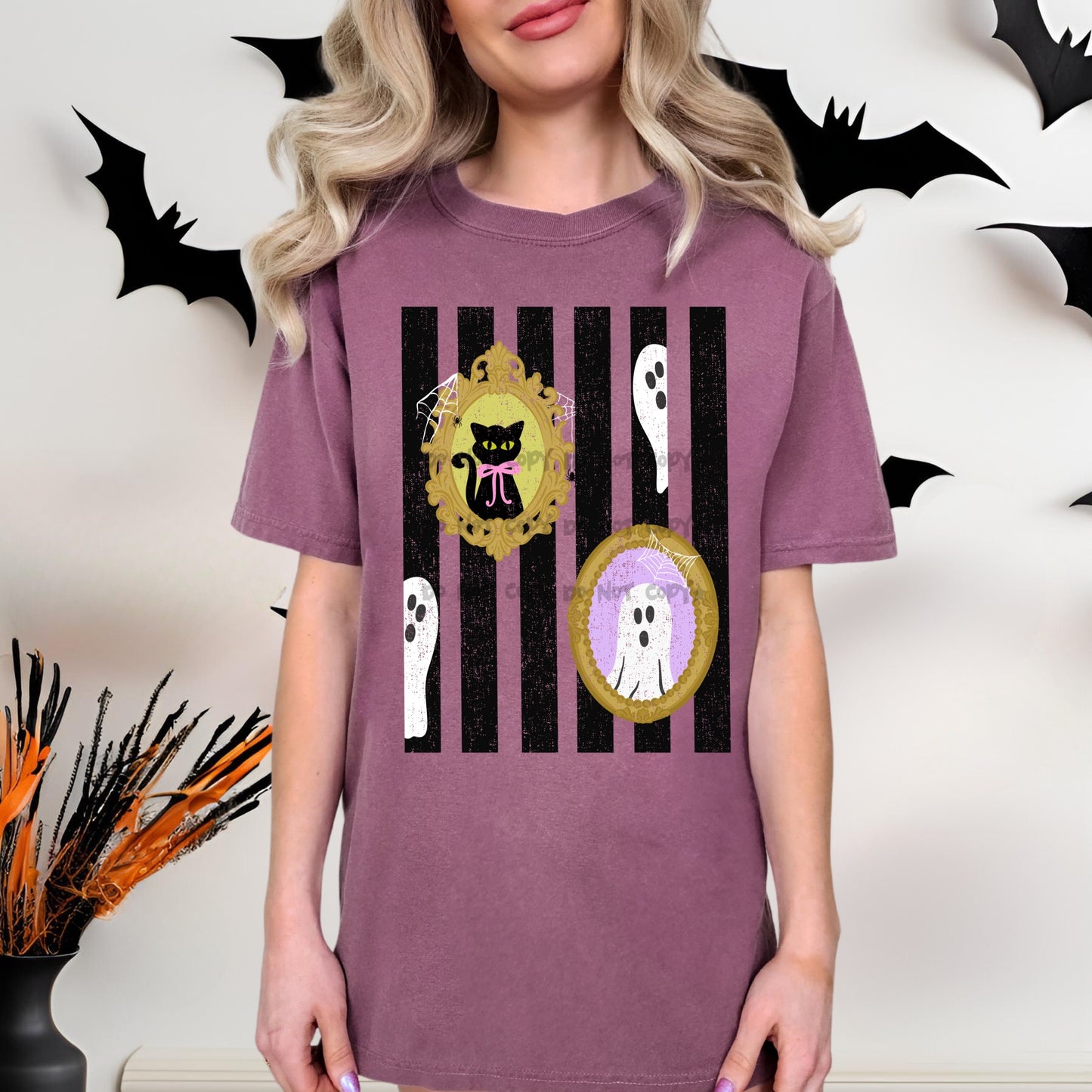 Stripe Halloween frames-DTF DEAL