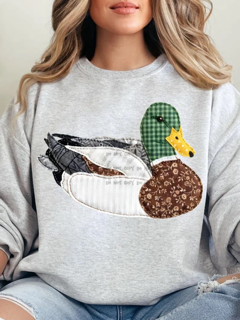 Quilted mallard-DTF&UV