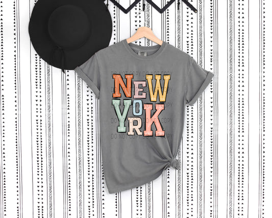 Boho States New York - DTF