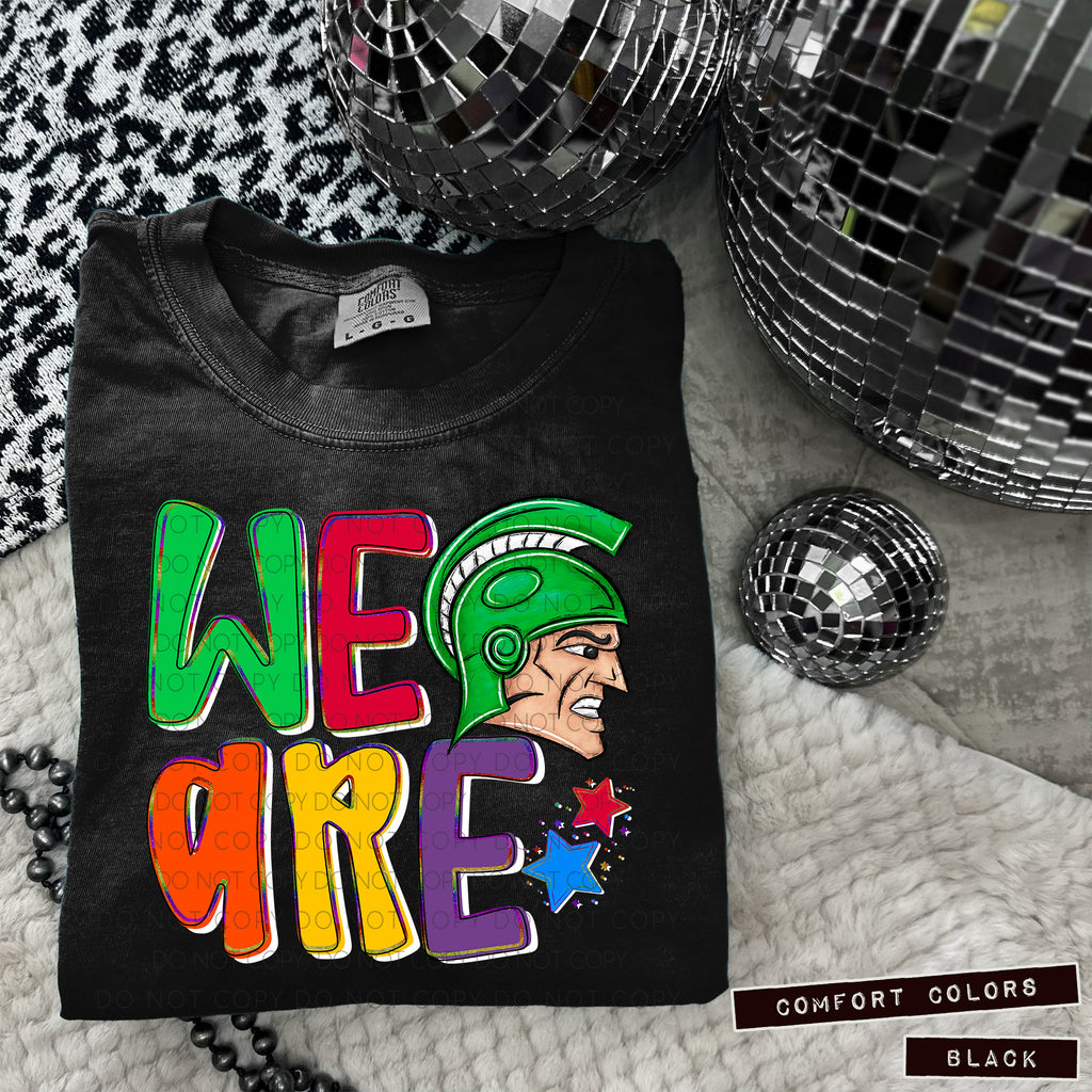 WE ARE MASCOT Heads(dropdown)-DTF