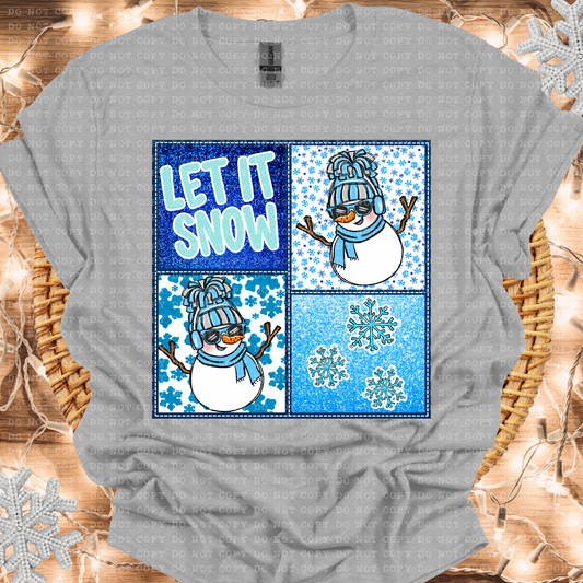 LET IT SNOW-DTF