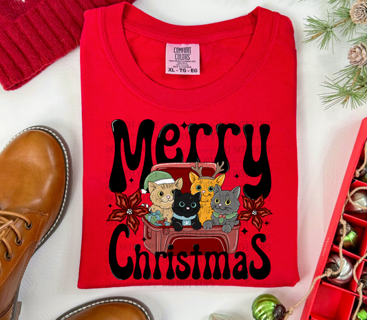 Merry Christmas kitties-DTF&UV