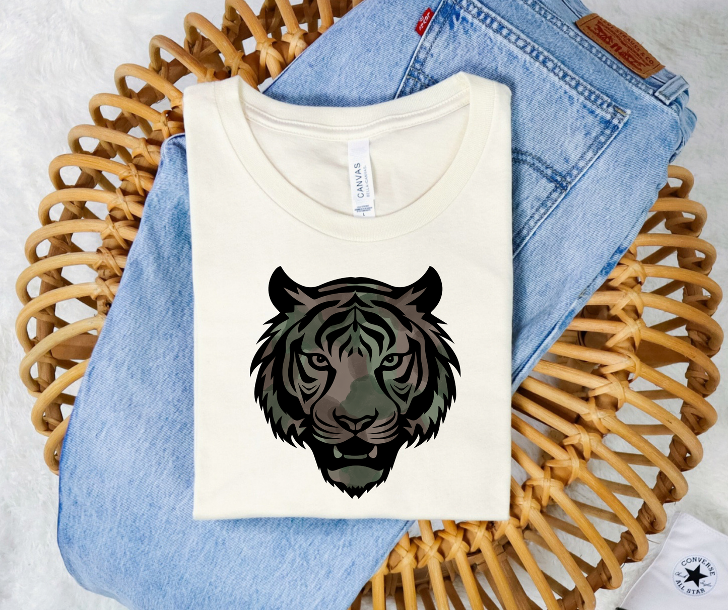 Camo Face Mascots (Dropdown)-DTF&UV