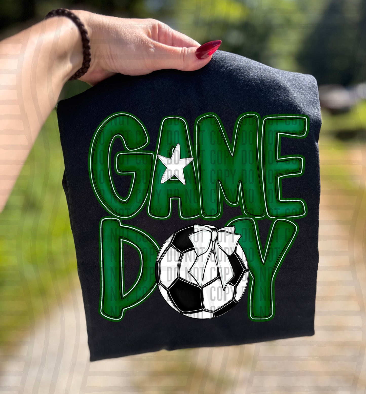 Game day Soccer (DROPDOWN Colors)-DTF&UV