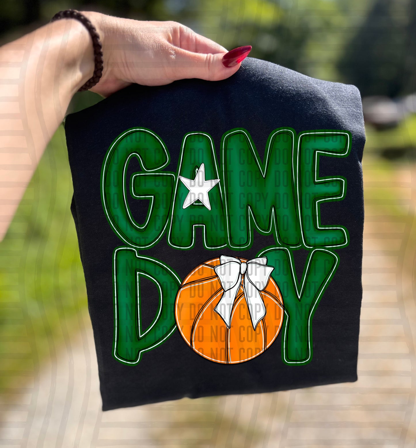Game day Basketball (DROPDOWN Colors)-DTF&UV