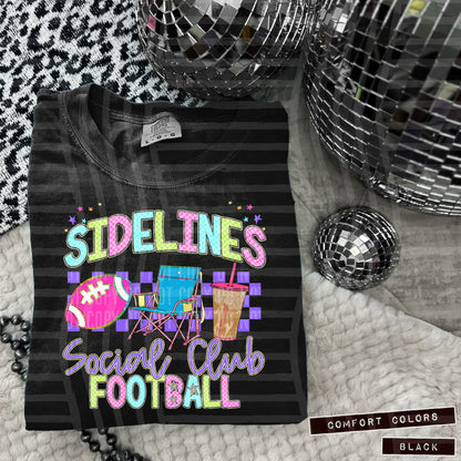 Sidelines Mama(Dropdown)-DTF