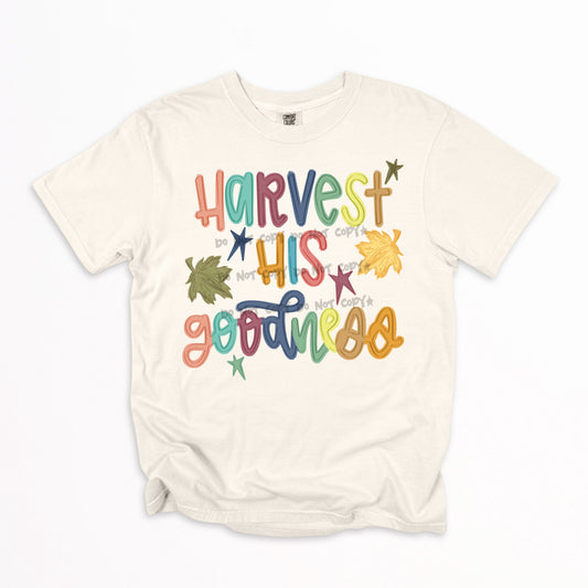 Harvest His Goodness- DTF&UV