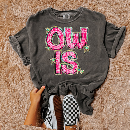 Pink Swirls Mascots(Dropdown)-DTF