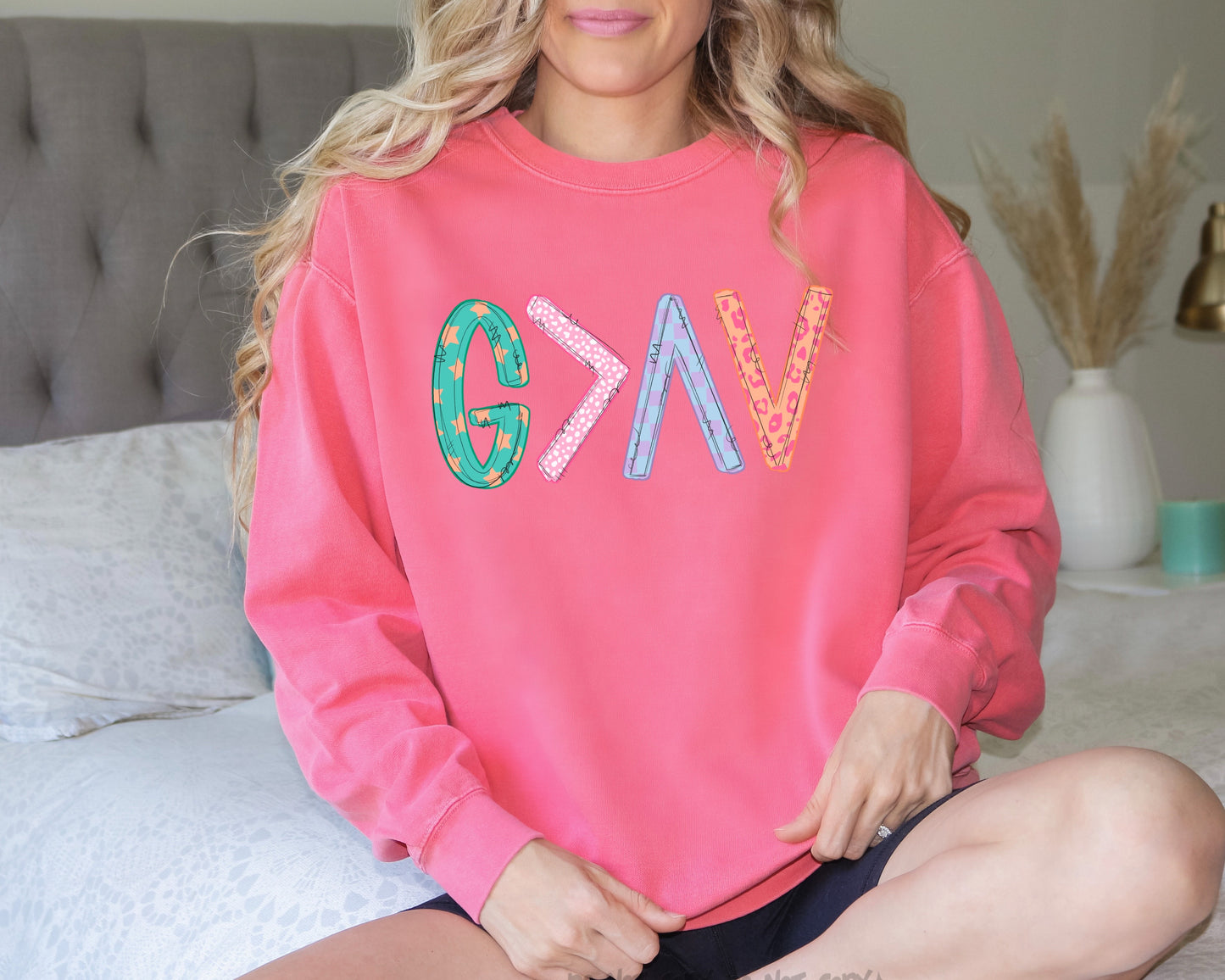 God is greater doodle-DTF&UV