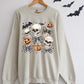 Pumpkins bats skulls bows collage -DTF