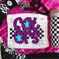 Pink Leopard Neon Mascots (dropdown)-DTF&UV