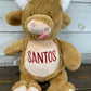 Personalized Stuffed Animals:  Embroidered