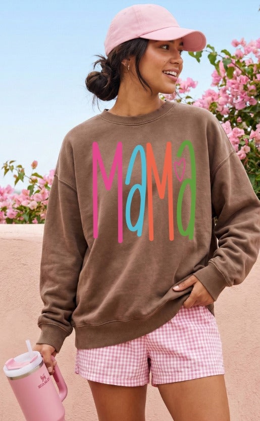 Mama lettering Heart-DTF&UV