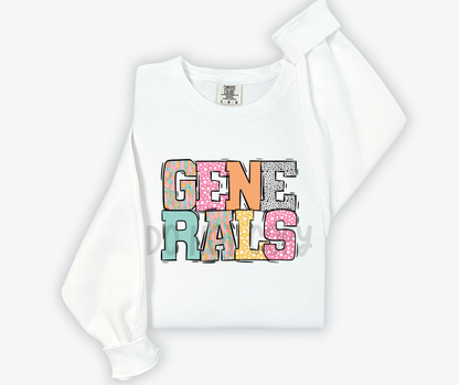 Pastel Stroke Varsity Mascots (ALL Mascots in this listing Dropdown)-DTF