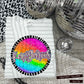 Rainbow Splatter Rounds(Dropdown)- DTF&UV