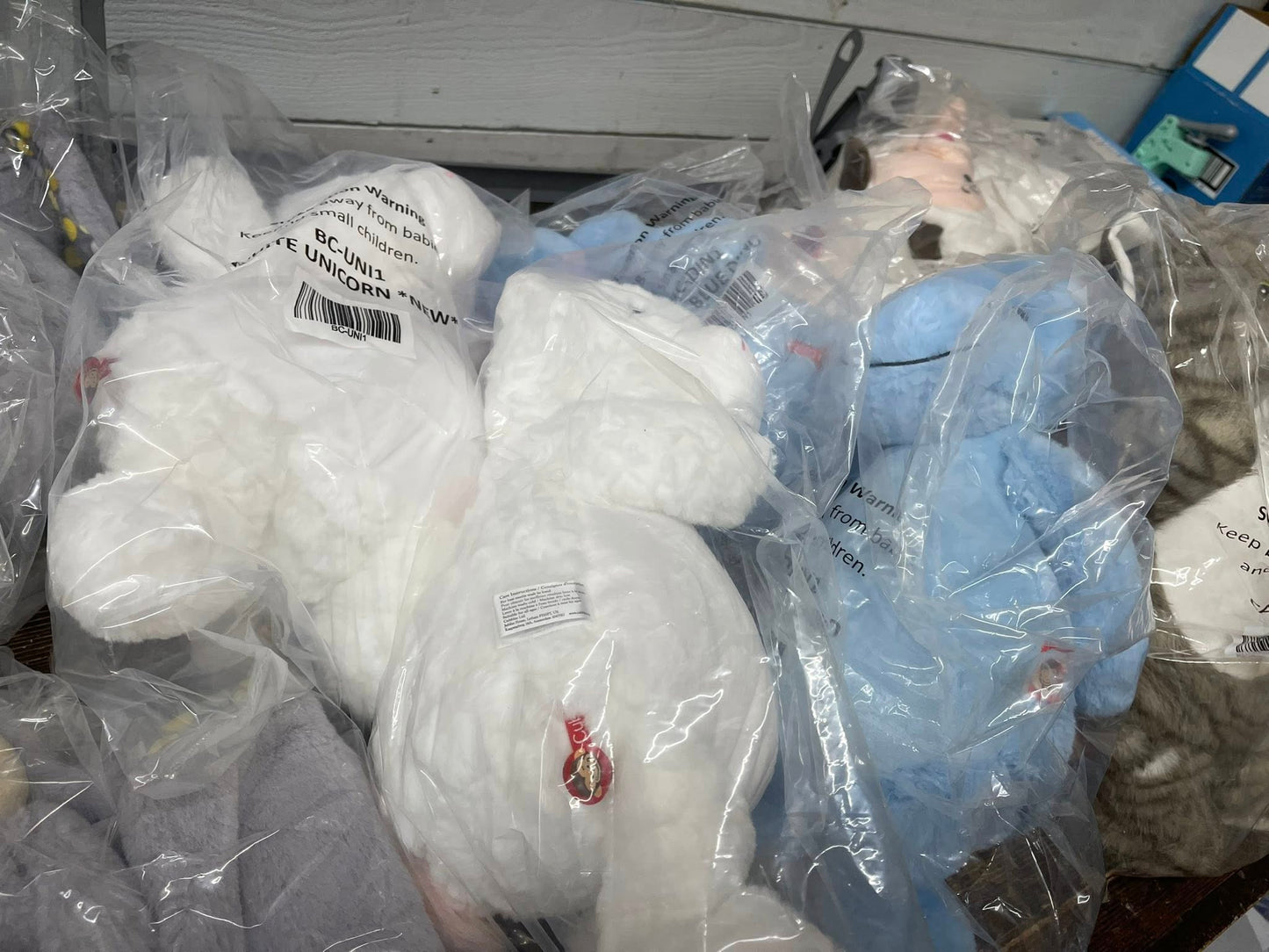 Personalized Stuffed Animals:  Embroidered